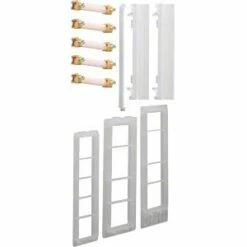 Hager ZM15S - Sammelschienenverbinder, Schrank/Schrank, Univers Z, 5-polig, CU 12x5mm, 250A