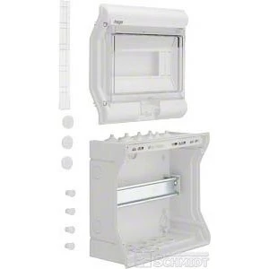 Hager Vector - Kleinverteiler IP65, 1-reihig, 10 PLE 3 Hager Vector - Kleinverteiler IP65, 1-reihig, 10 PLE