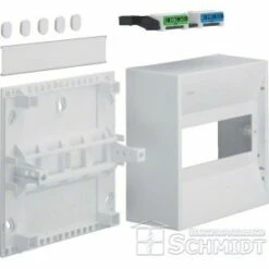 Hager Aufputz-Verteiler, 1-reihig, 8 PLE