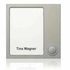 Portier Tastenmodul 1 Taste (titan)