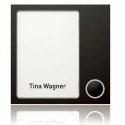 Portier Tastenmodul 1 Taste (graubraun)