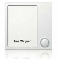 Portier Tastenmodul 1 Taste (weiß)