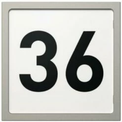 Portier Infomodul 1fach (titan)