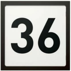 Portier Infomodul 1fach (graubraun)