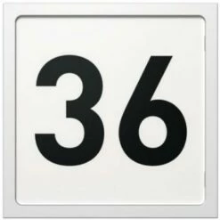 Portier Infomodul 1fach (weiß)