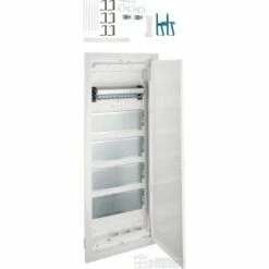 Hager Volta 3 - Unterputz-Multimedia-Verteiler, Höhe 630,5 Mm