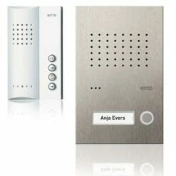 Acero Pur Audio-Set Mit Freisprechstelle Für 1 Wohneinheit, Türstation Edelstahl