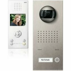 Acero Pur Video-Set Mit Freisprechstelle Für 1 Wohneinheit, Türstation Edelstahl