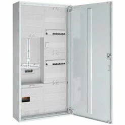 ABN Zählerschrank S27ZB110V2S, 1 Zählerplatz, 1 Verteilerfeld Mit APZ, Bestückungspaket