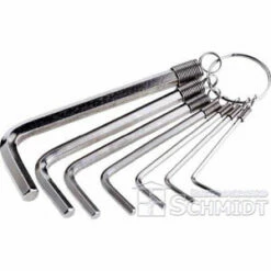 Cimco Sechskant-Stiftschlüssel-Satz, 8-teilig