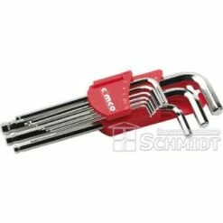 Cimco Sechskant-Stiftschlüssel-Satz, 9-teilig