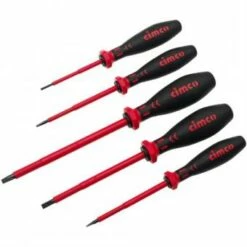 Cimco VDE-Schlitz-Schraubendreher-Satz - 5-teilig