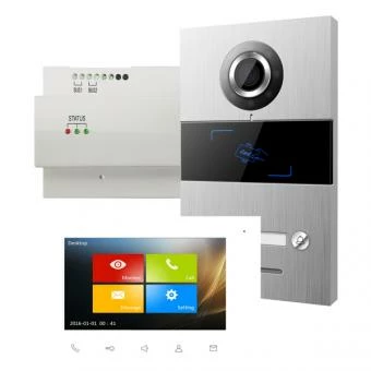 HHG Villa-Video UP Set Für Das 1-Familienhaus 3 HHG Villa-Video UP Set Für Das 1-Familienhaus