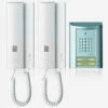 Entravox Komplettset Für 2 Wohneinheiten, Türstation Silber