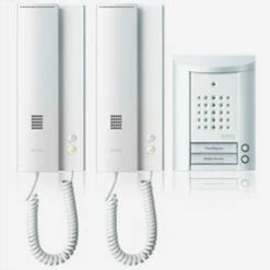 Entravox Komplettset Für 2 Wohneinheiten, Türstation Weiß
