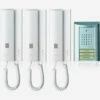 Entravox Komplettset Für 3 Wohneinheiten, Türstation Silber