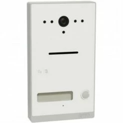 Ritto Listo Türstation, Twinbus IP, 1 Klingeltaste, Aufputz, Weiß