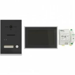 Ritto Listo Einfamilienhaus-Set TwinBus IP Für 1 Wohneinheit, Anthrazitgrau, Unterputz