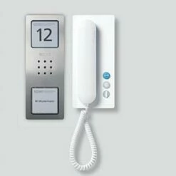 Siedle SET CA 812-1 E/W - Set Compact Audio Für Das 1-Familienhaus