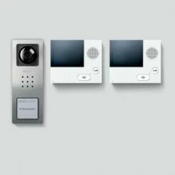 Siedle SET CVB 850-2 E/W - Set Basic Video Für Das 2-Familienhaus