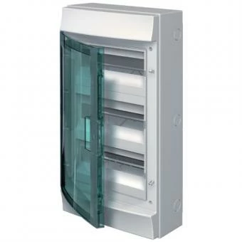 Striebel & John M65W336TN3, Mistral 65, Stromkreisverteiler Aufputz, IP65, 3-reihig, 36 PLE 3 Striebel & John M65W336TN3, Mistral 65, Stromkreisverteiler Aufputz, IP65, 3-reihig, 36 PLE