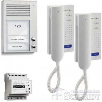 TCS Home:pack Audio AP Mit Türtelefon Für Das 2-Familienhaus 3 TCS Home:pack Audio AP Mit Türtelefon Für Das 2-Familienhaus