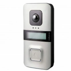 Grothe Vidoora - Die Smarte Videotürklingel, WLAN, Silber